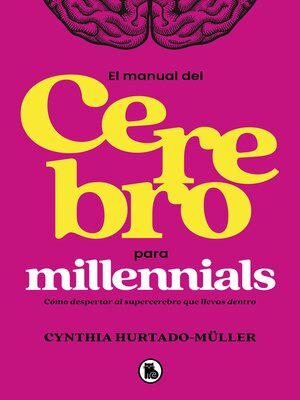 cover image of Manual del cerebro para millennials